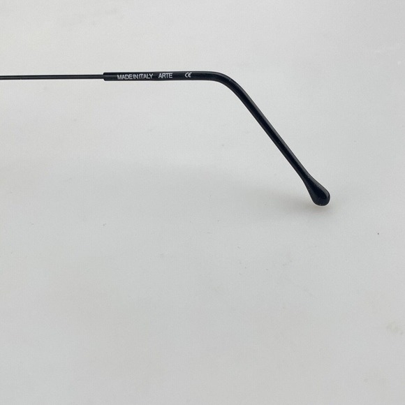 ARTE Eyeglasses Frames mod. 7004 Metal Geometric Blue Hand painted Italy NOS - Picture 3 of 8